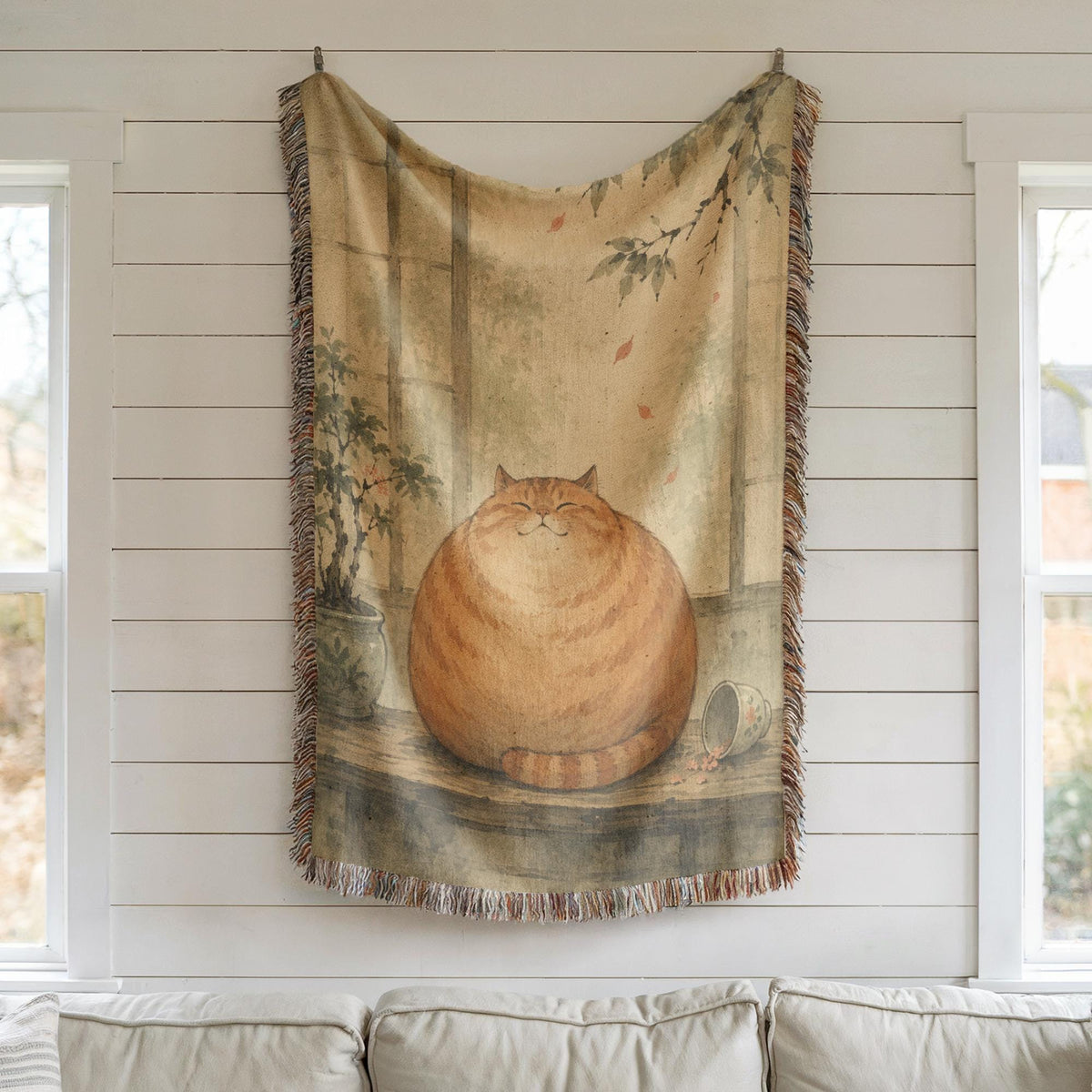Fat Cat Tapestry