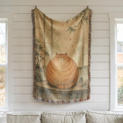 Fat Cat Tapestry