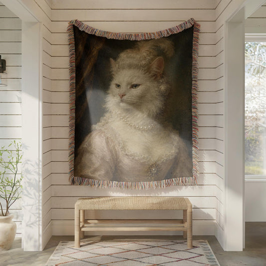 Aristocrat Cat Tapestry