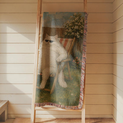 Funny Cat Tapestry