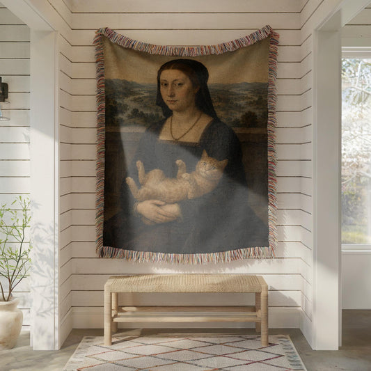 Renaissance Cat Tapestry