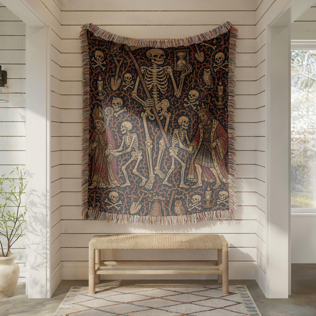 Danse Macabre Tapestry