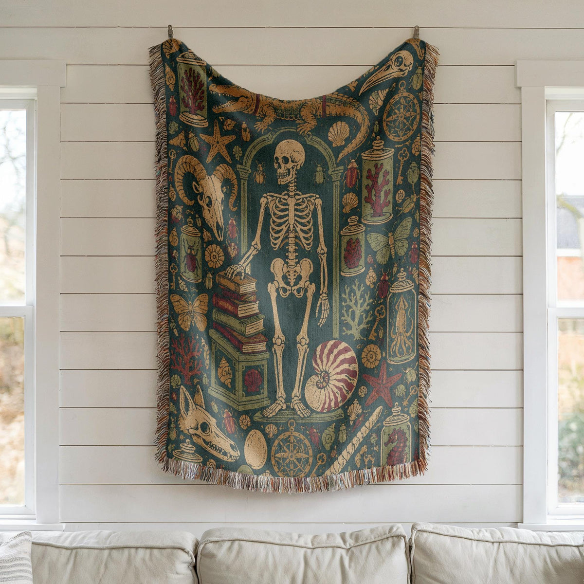 Cabinet Of Curiosities Tapestry