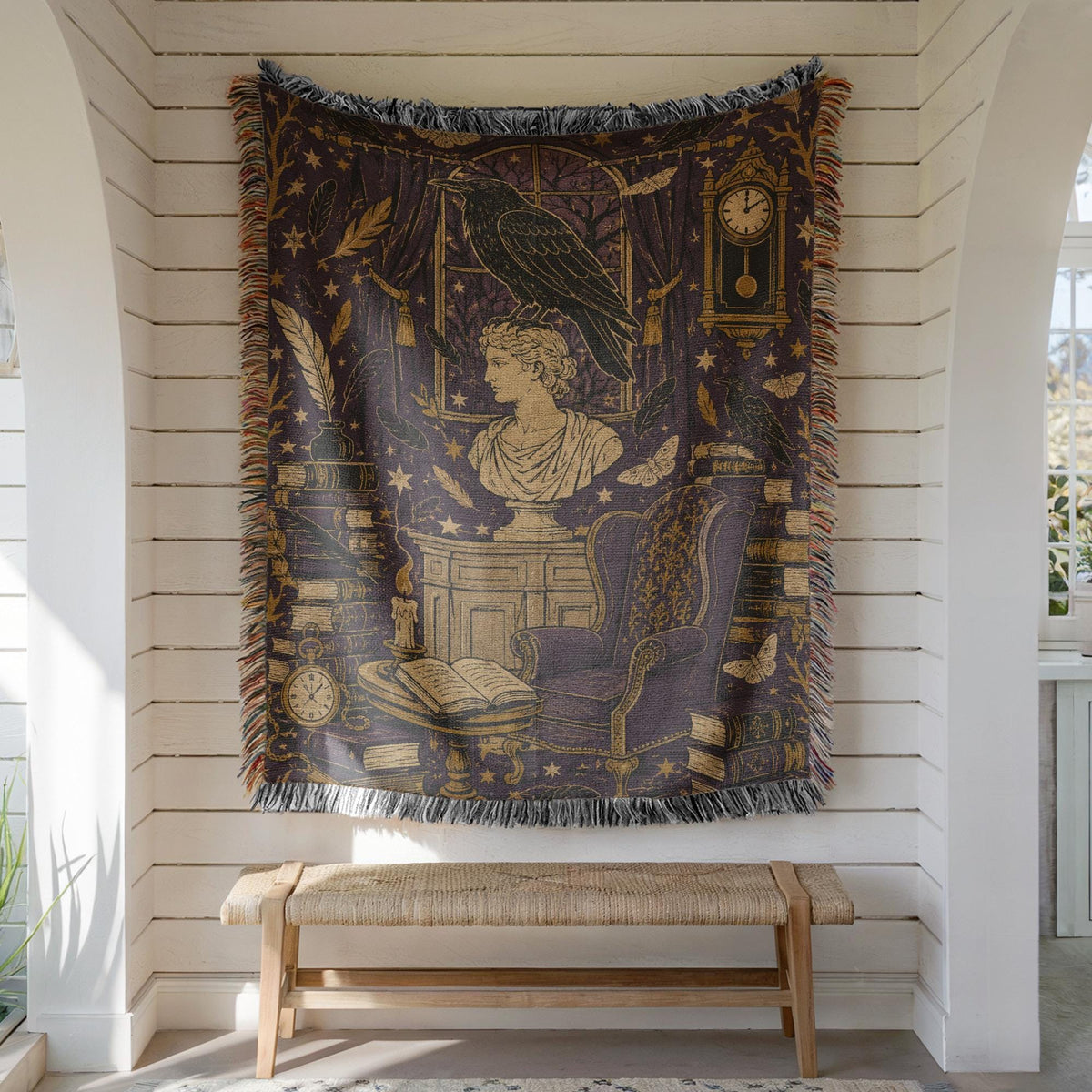 Dark Academia Tapestry