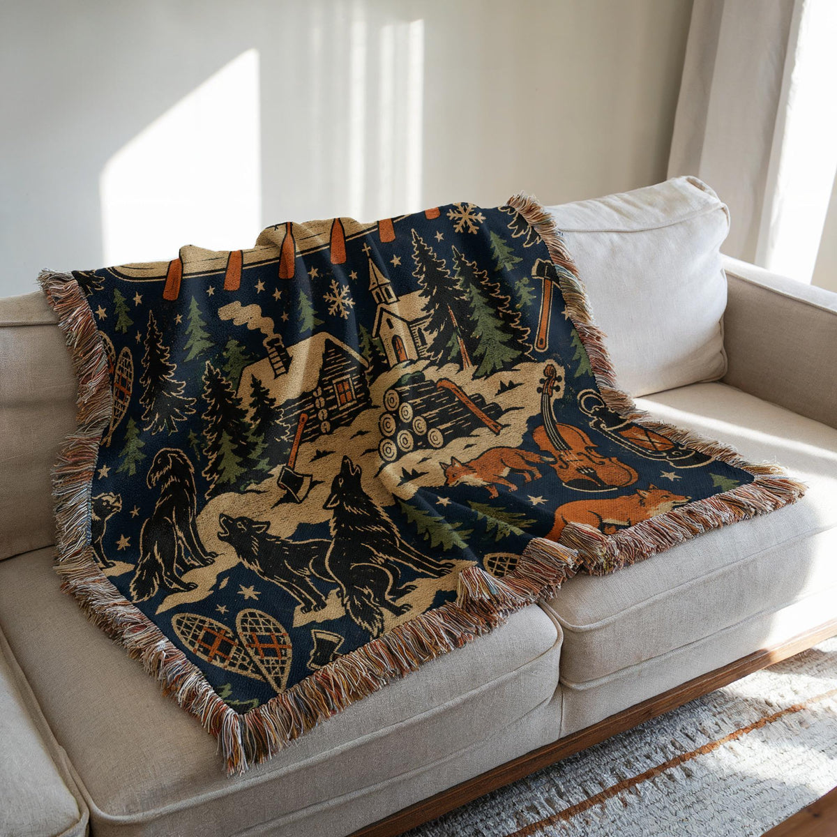Chasse Galerie Tapestry