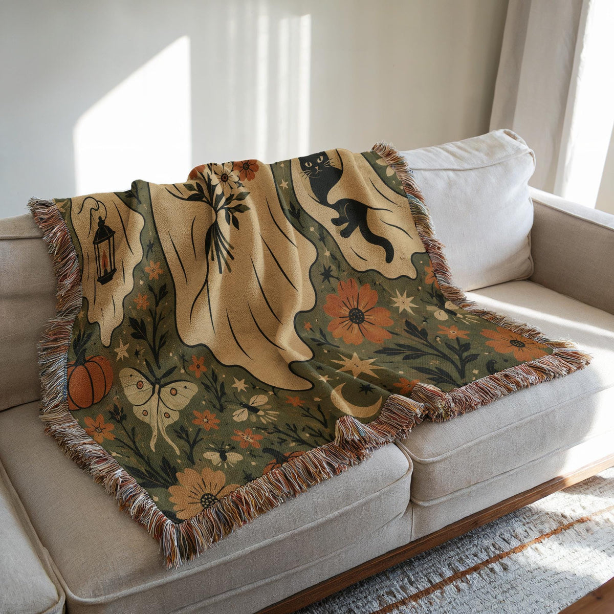 Cute Ghost Tapestry