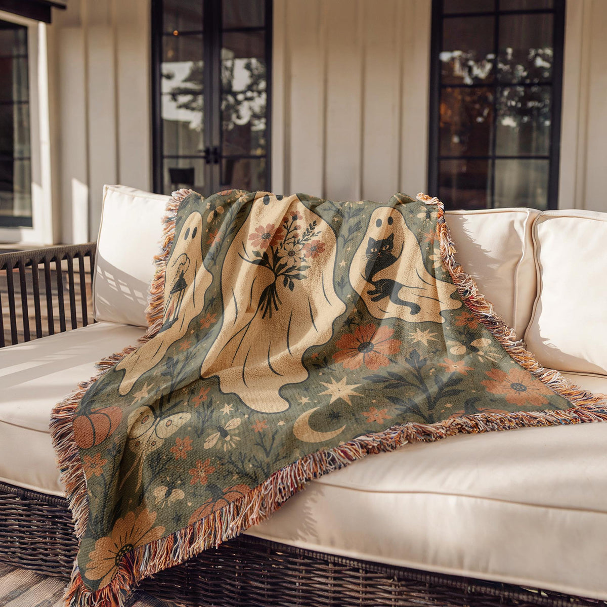 Cute Ghost Tapestry