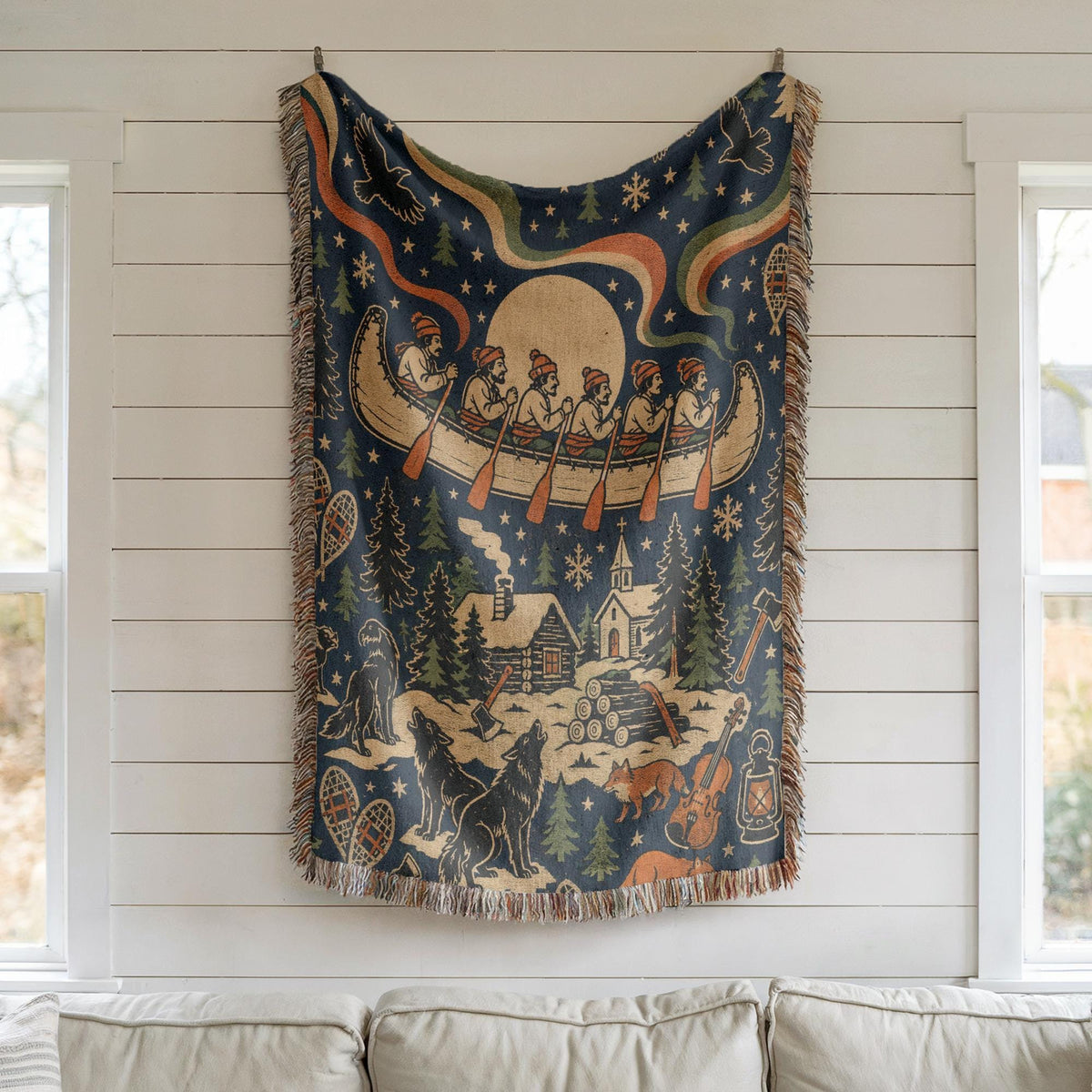 Chasse Galerie Tapestry