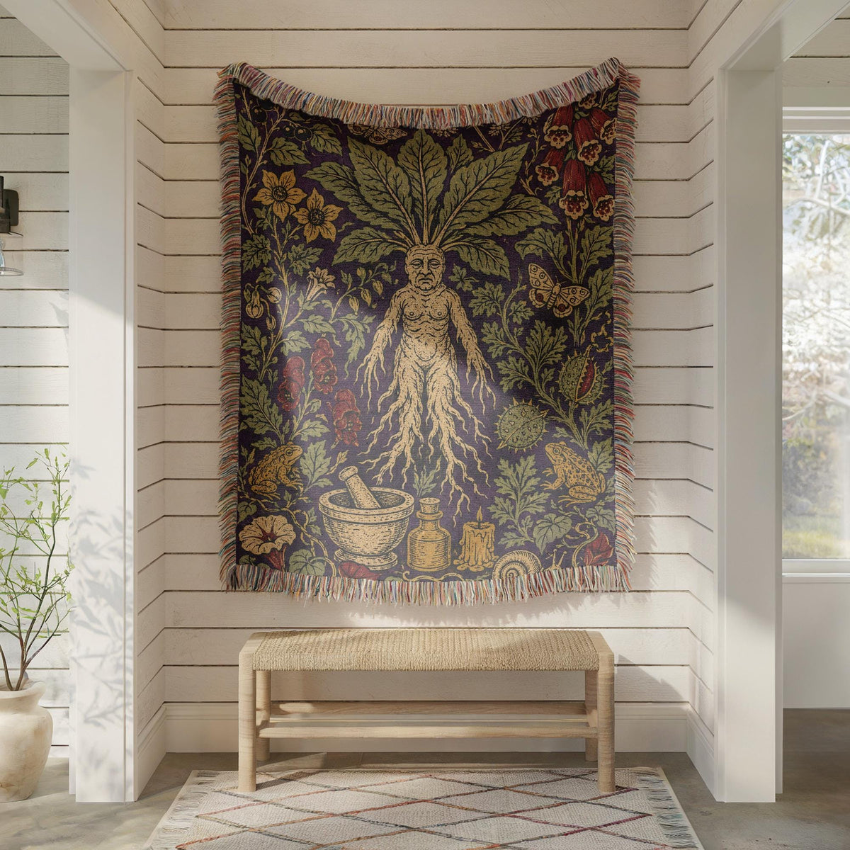 Mandrake Root Tapestry