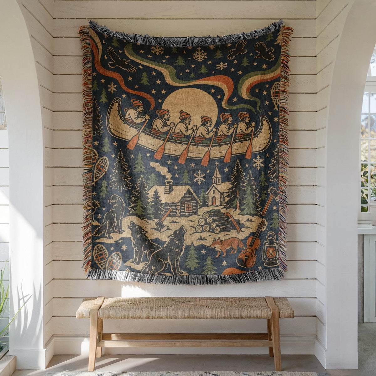 Chasse Galerie Tapestry