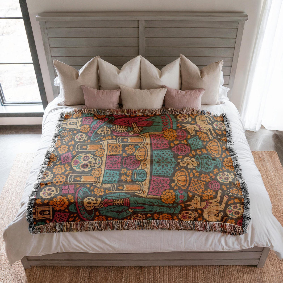 Day Of The Dead Tapestry