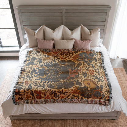 Asian Demon Tapestry