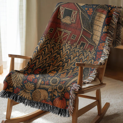 Fall Farmhouse Tapestry