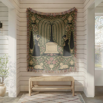 Mourning Sampler Tapestry