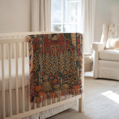 Fall Farmhouse Tapestry