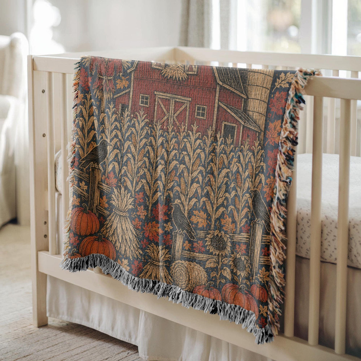 Fall Farmhouse Tapestry