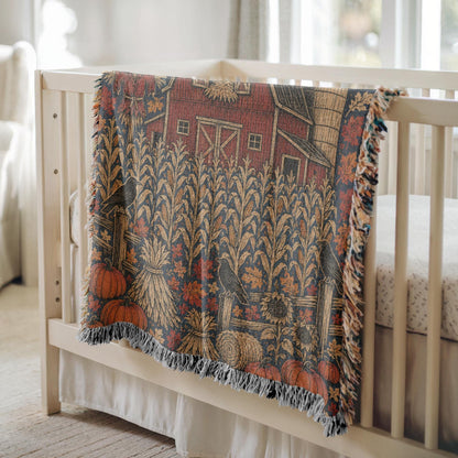 Fall Farmhouse Tapestry