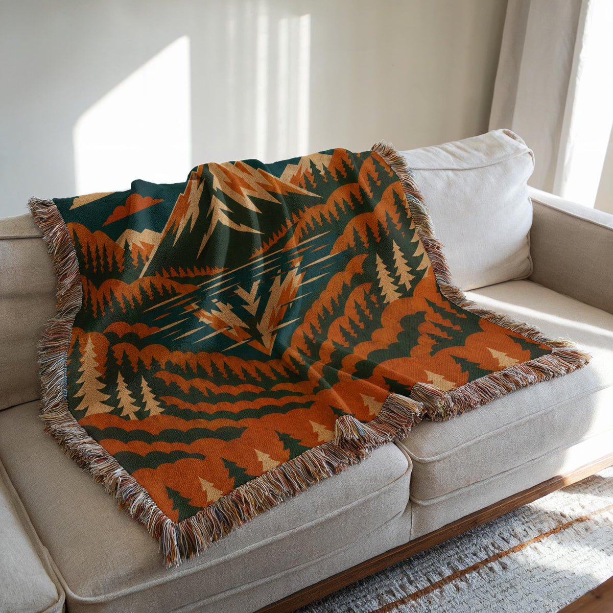 Mountain Woven Blanket