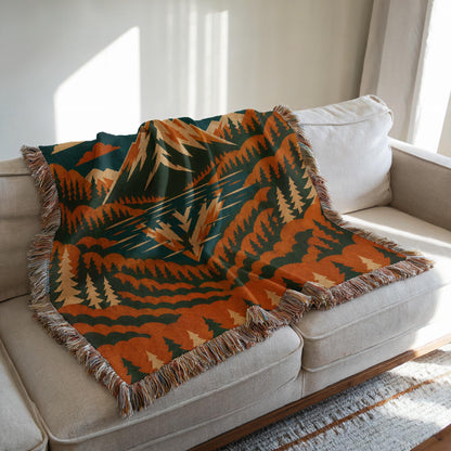Mountain Woven Blanket