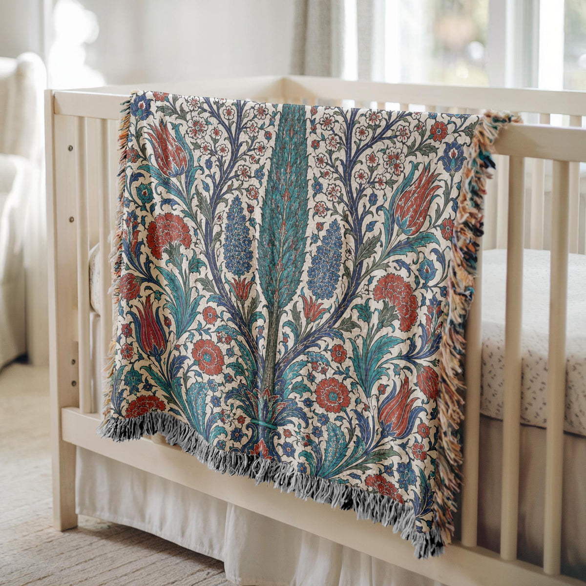 Iznik Woven Blanket
