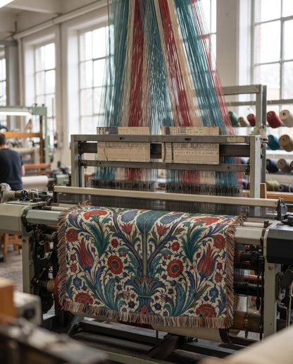 Iznik Woven Blanket