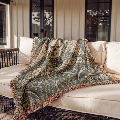 Gothic Skull Tapestry