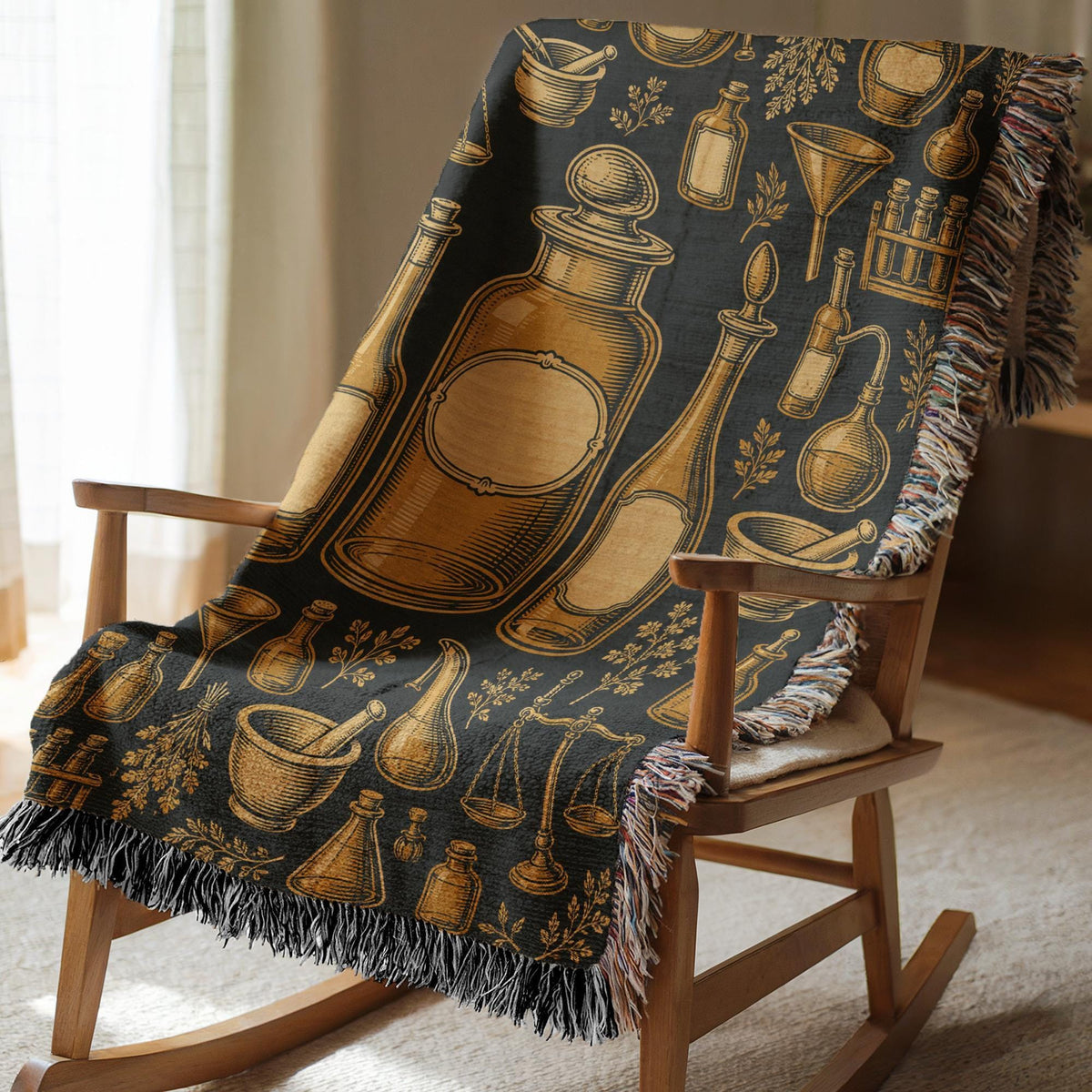 Apothecary Woven Blanket