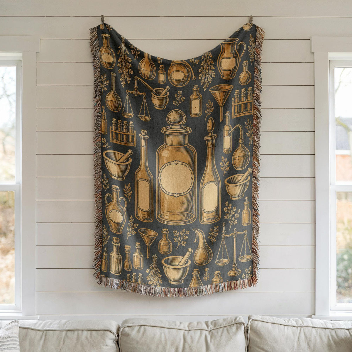 Apothecary Woven Blanket