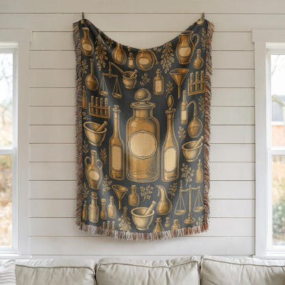 Apothecary Woven Blanket