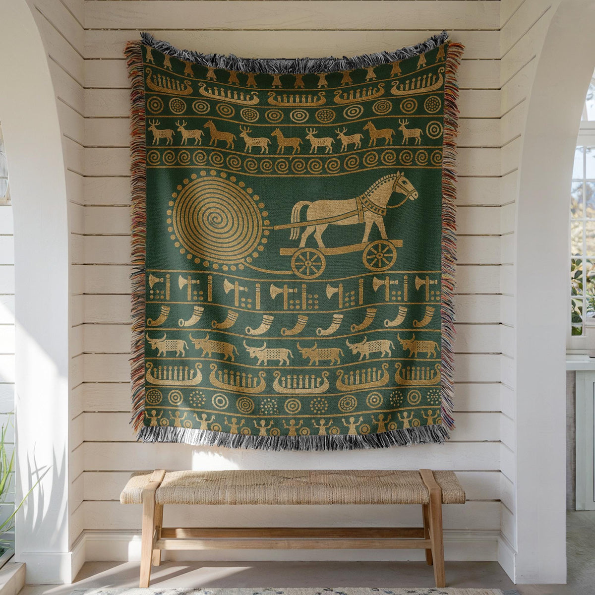Bronze Age Woven Blanket