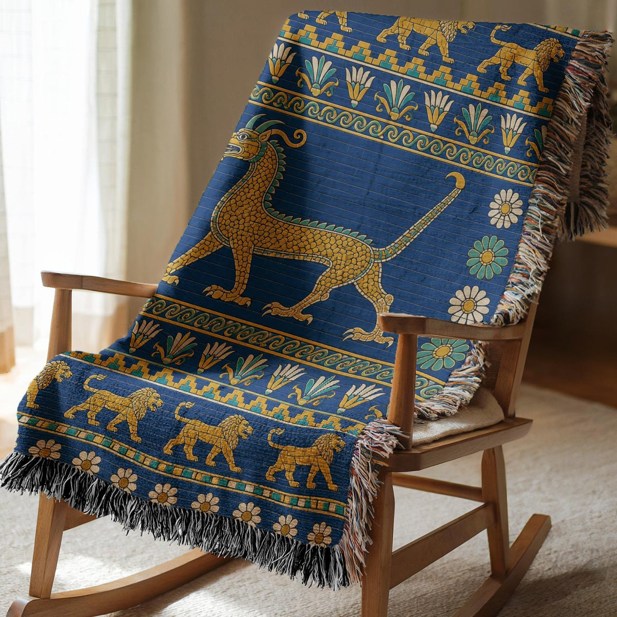 Babylonian Woven Blanket
