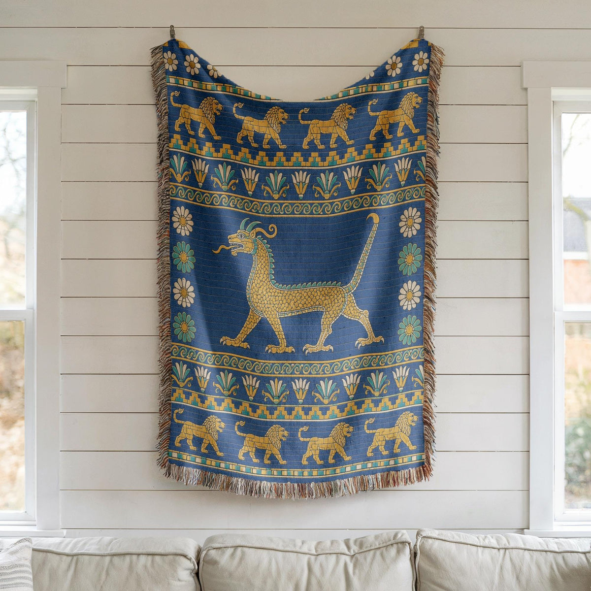 Babylonian Woven Blanket