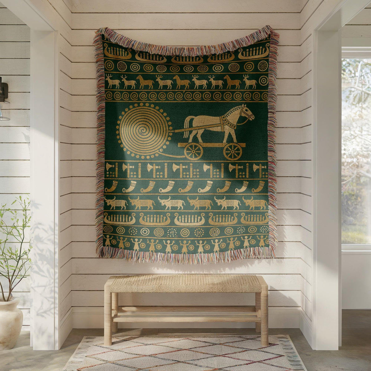 Bronze Age Woven Blanket