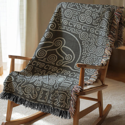 Petroglyph Woven Blanket
