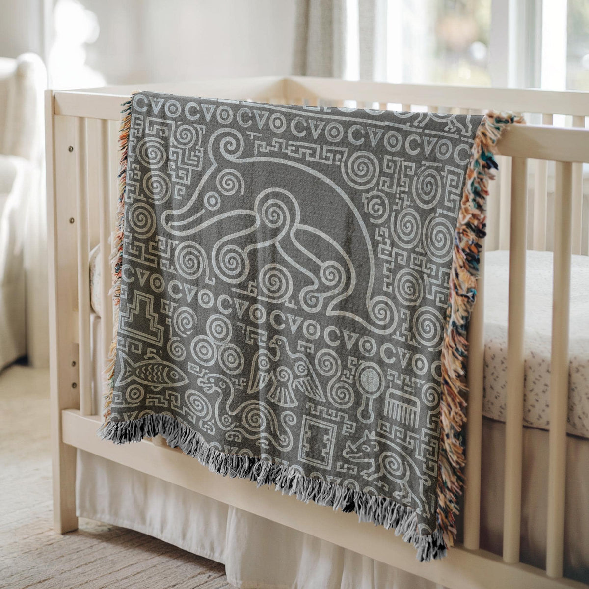 Petroglyph Woven Blanket