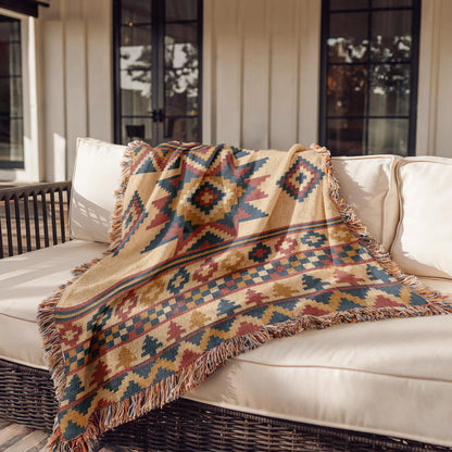 Kilim Woven Blanket