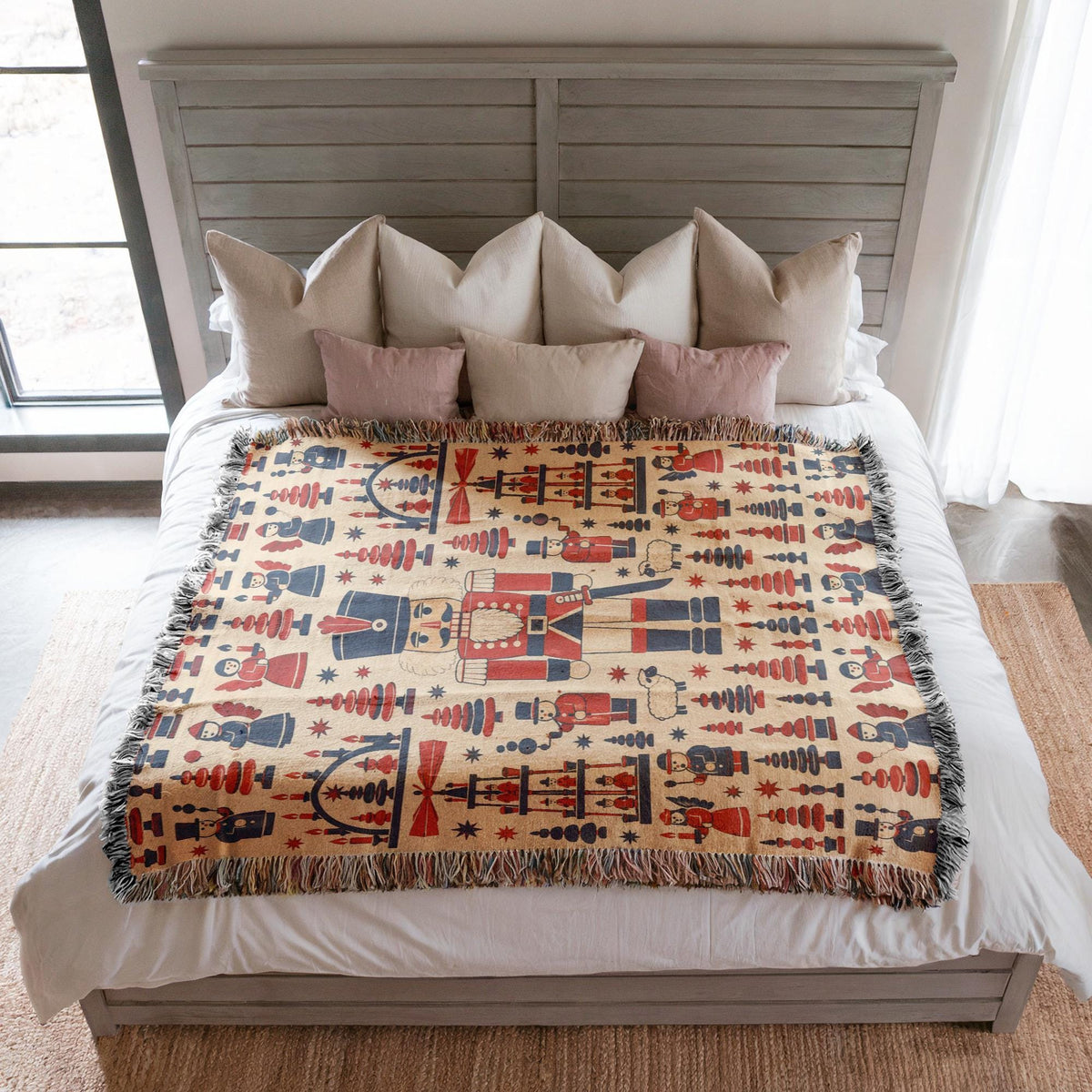 Nutcracker Woven Blanket