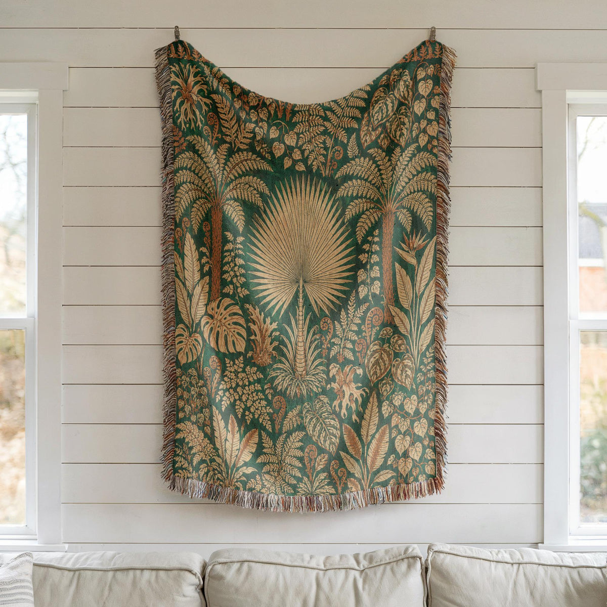 Tropical Woven Blanket