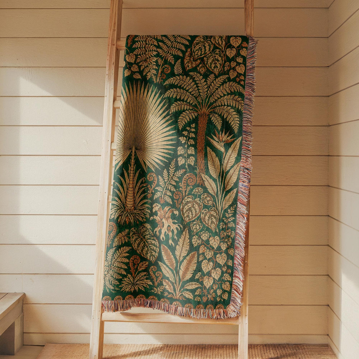 Tropical Woven Blanket