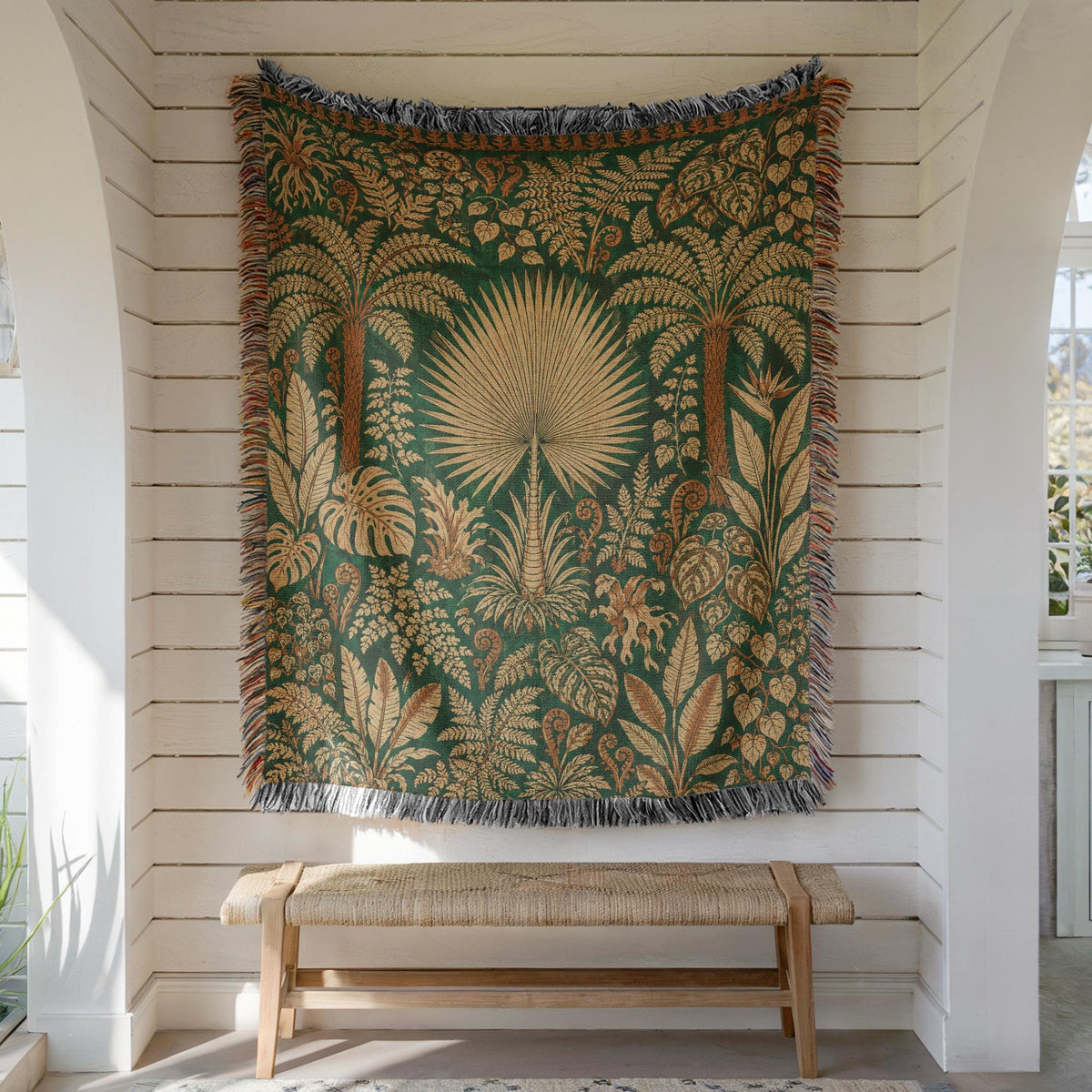 Tropical Woven Blanket