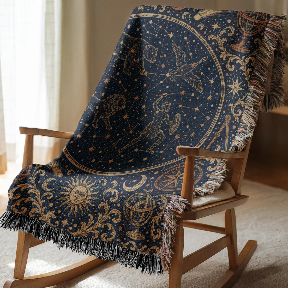 Celestial Woven Blanket