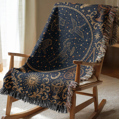 Celestial Woven Blanket