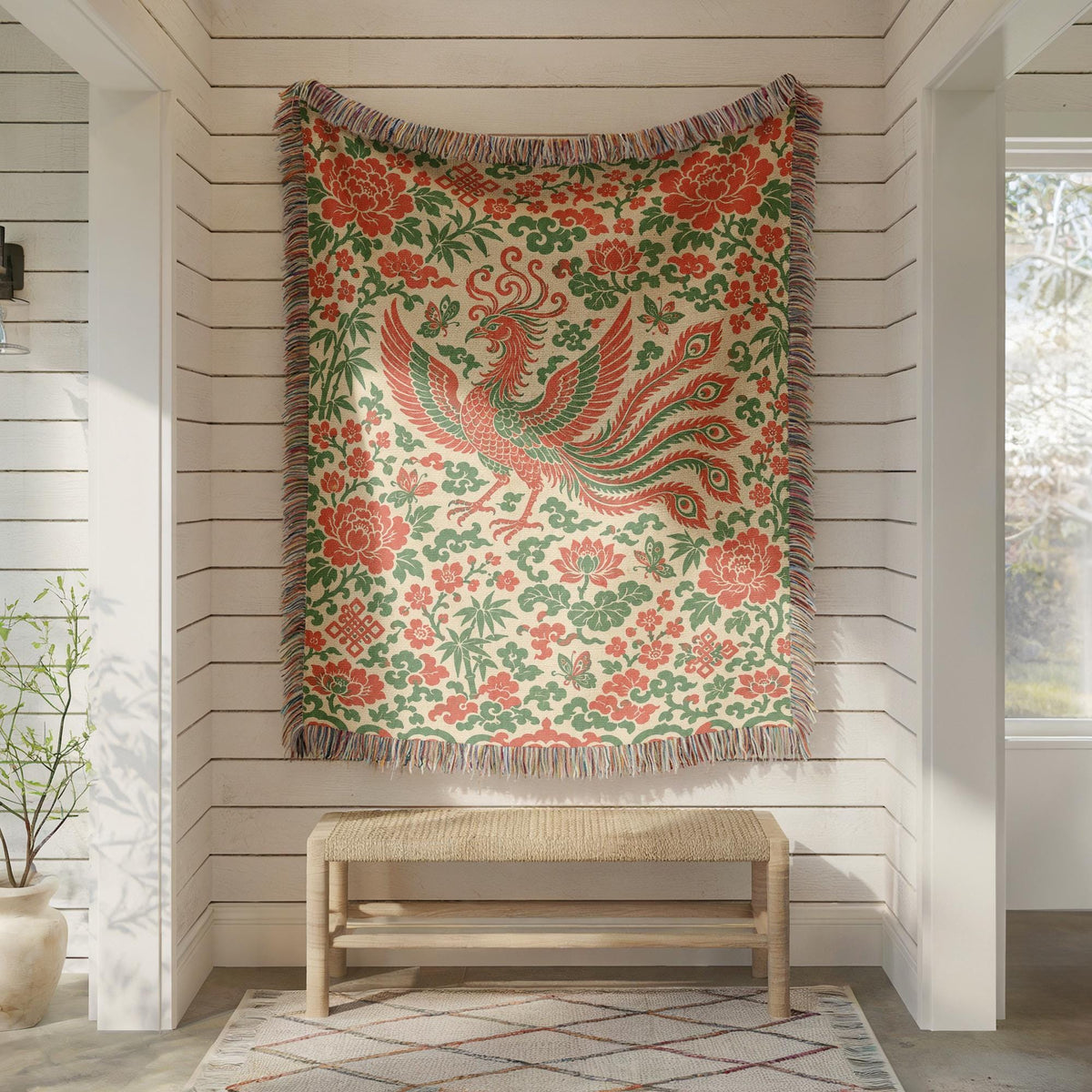 Phoenix Woven Blanket