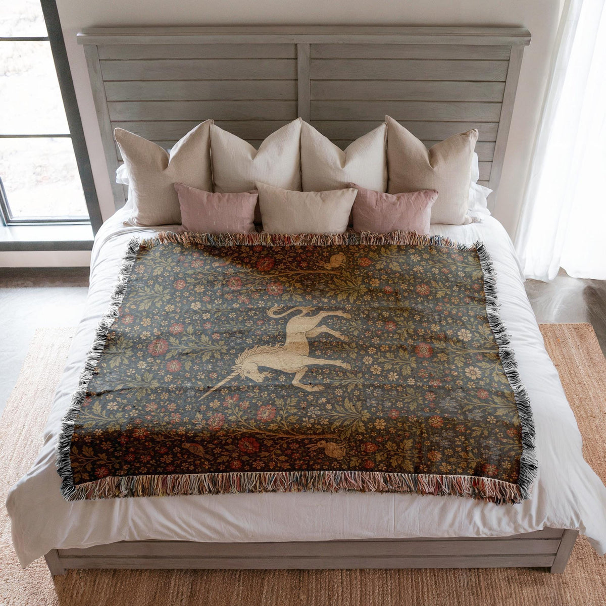 Unicorn Woven Blanket