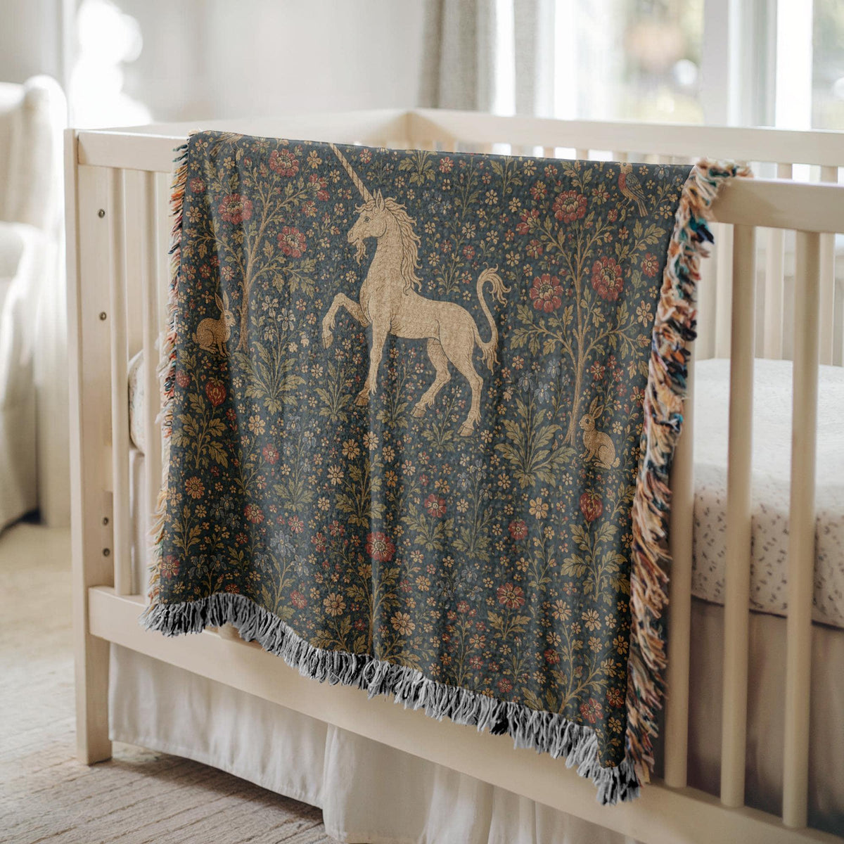 Unicorn Woven Blanket