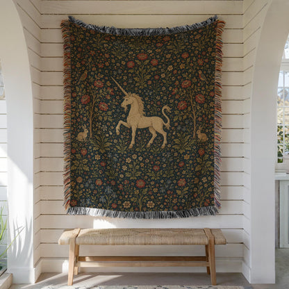 Unicorn Woven Blanket