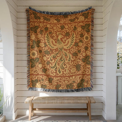 Firebird Woven Blanket