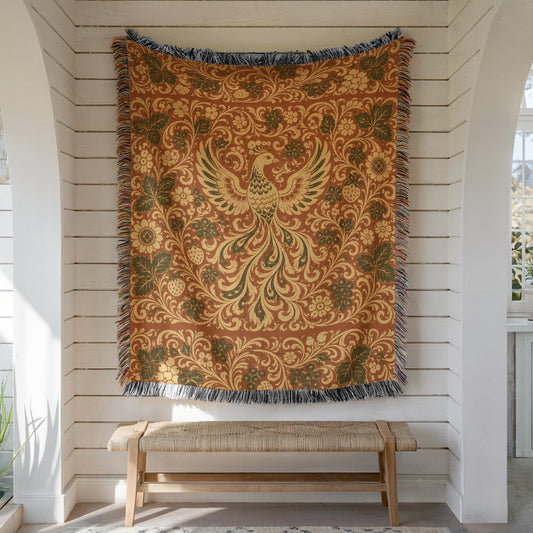Firebird Woven Blanket