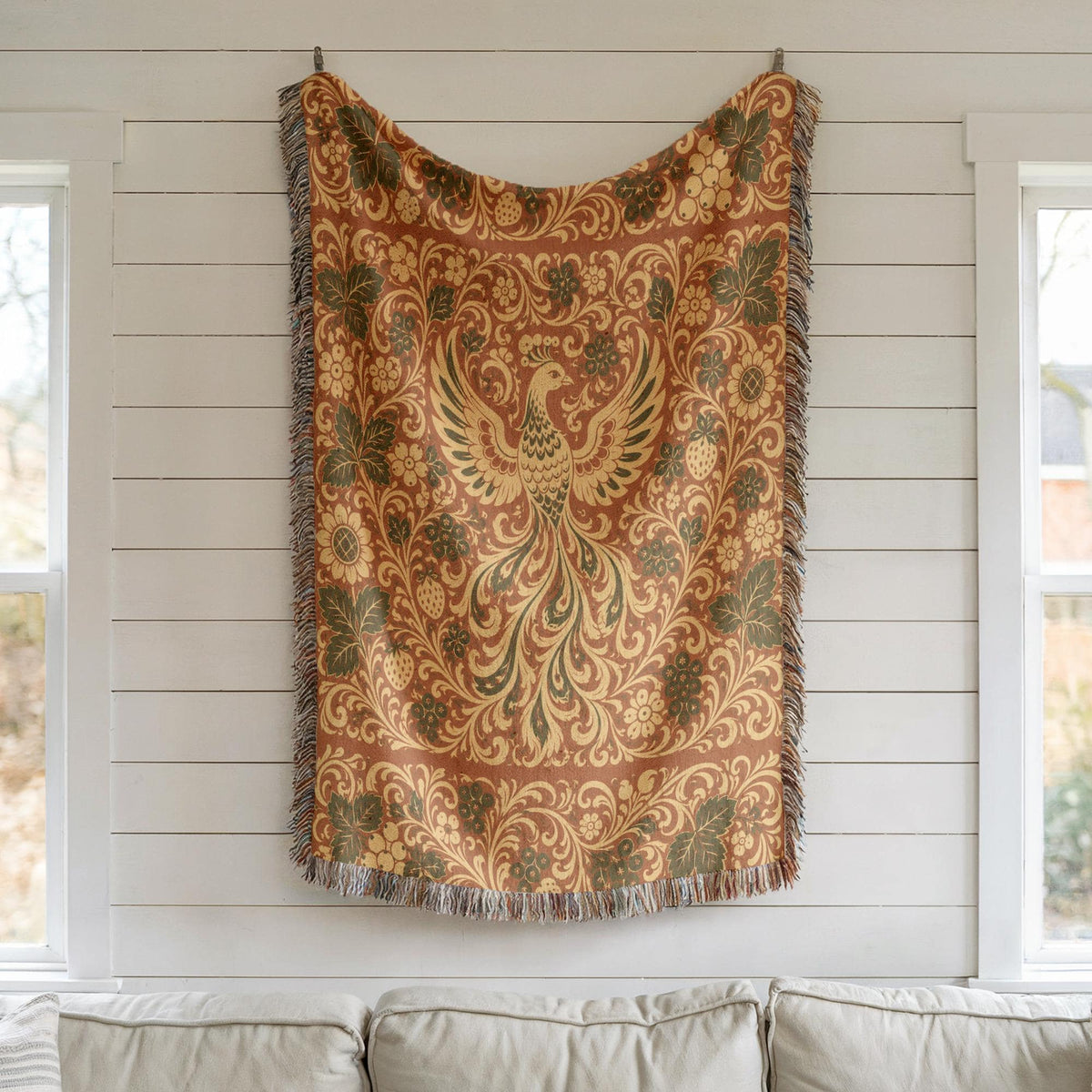 Firebird Woven Blanket