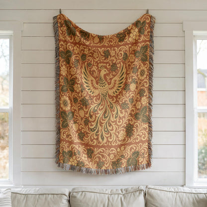 Firebird Woven Blanket